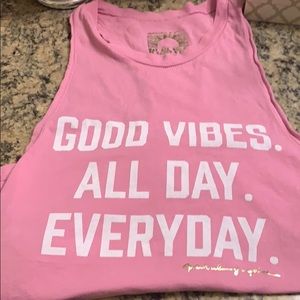 Spiritual Gangster Pink XS Racer back